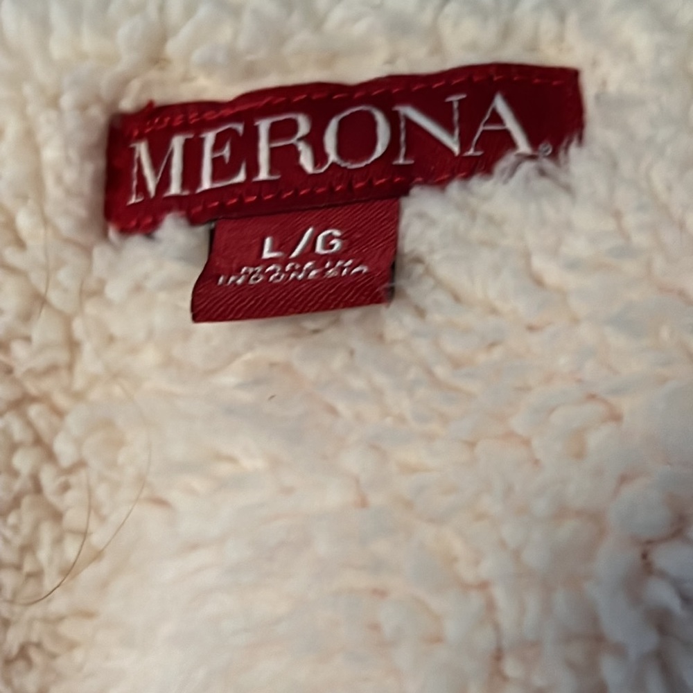 Merona Target Full Zip Hoodie Sz Lg - Picture 4 of 5